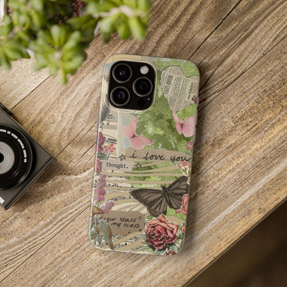 Flower Patterned Custom Phone Case