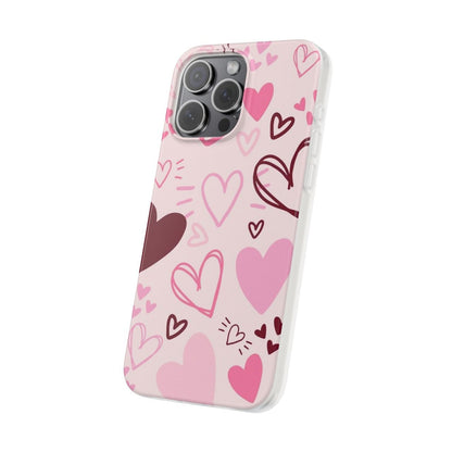 Heart Patterned Custom Phone Case