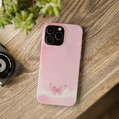 Butterfly Patterned Custom Phone Case