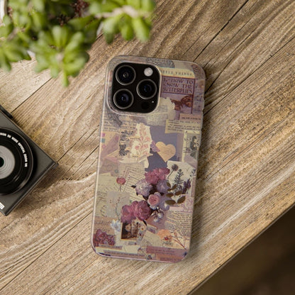 Flower Patterned Custom Phone Case