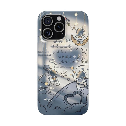 Blue Patterned Custom Phone Case