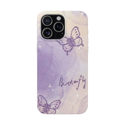 Butterfly Patterned Custom Phone Case