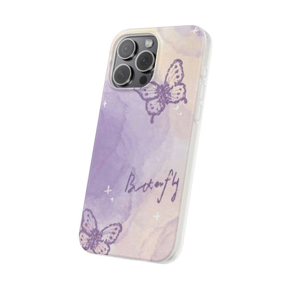 Butterfly Patterned Custom Phone Case