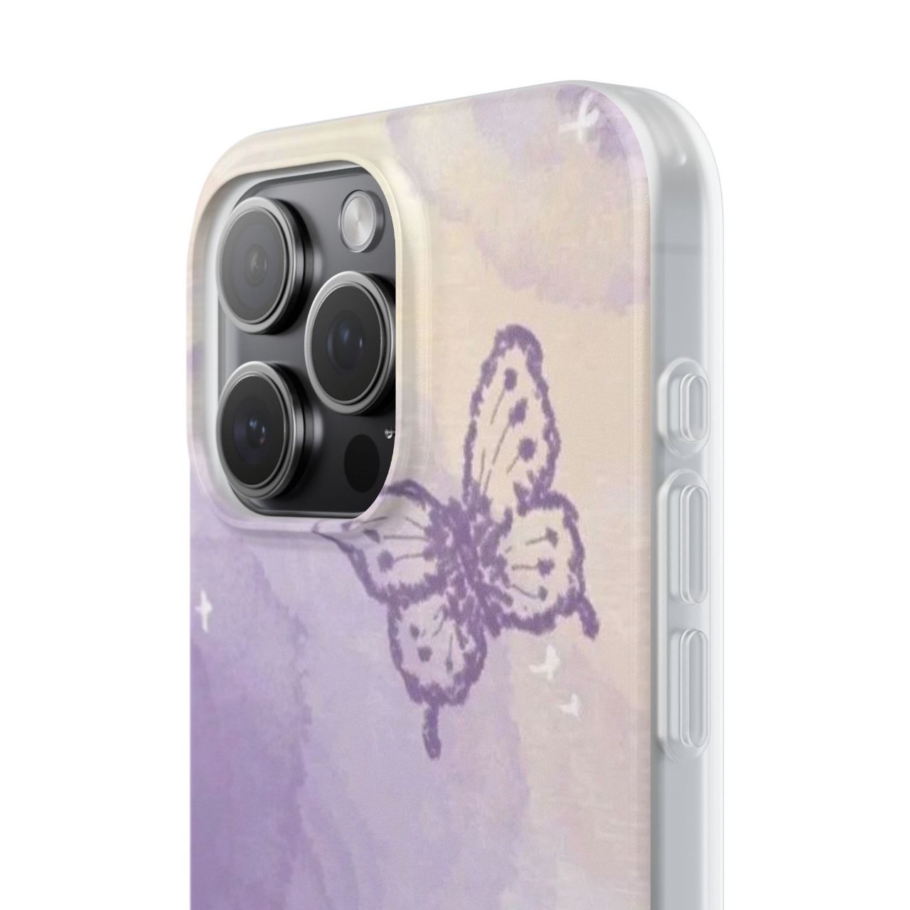 Butterfly Patterned Custom Phone Case