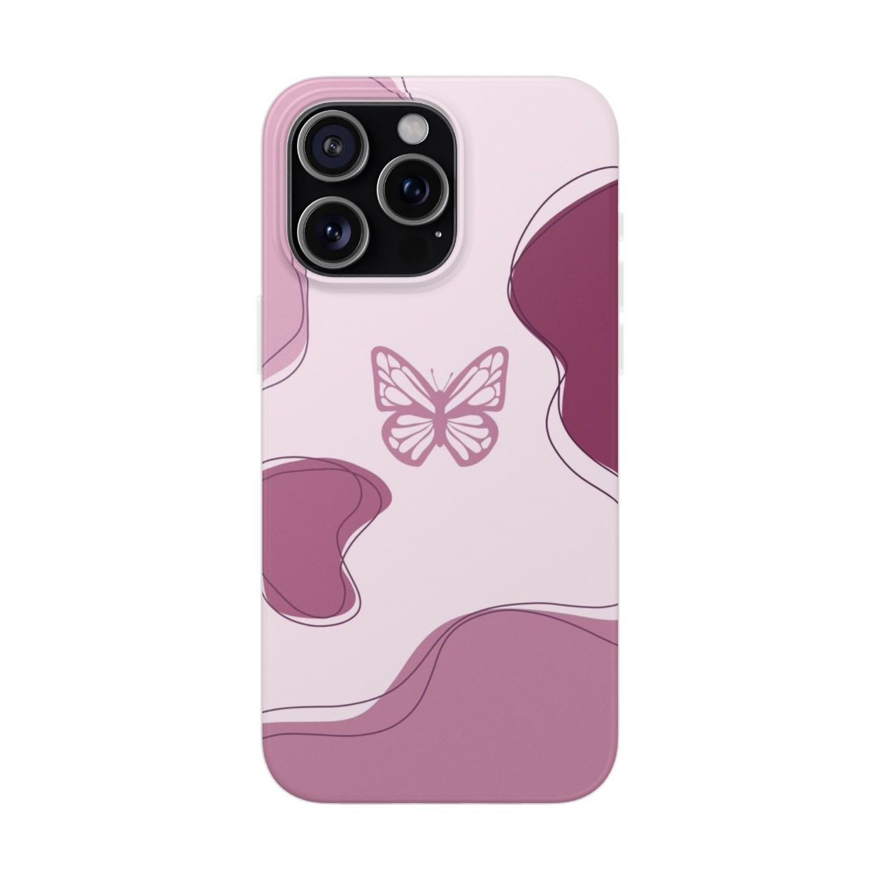 Butterfly Patterned Custom Phone Case