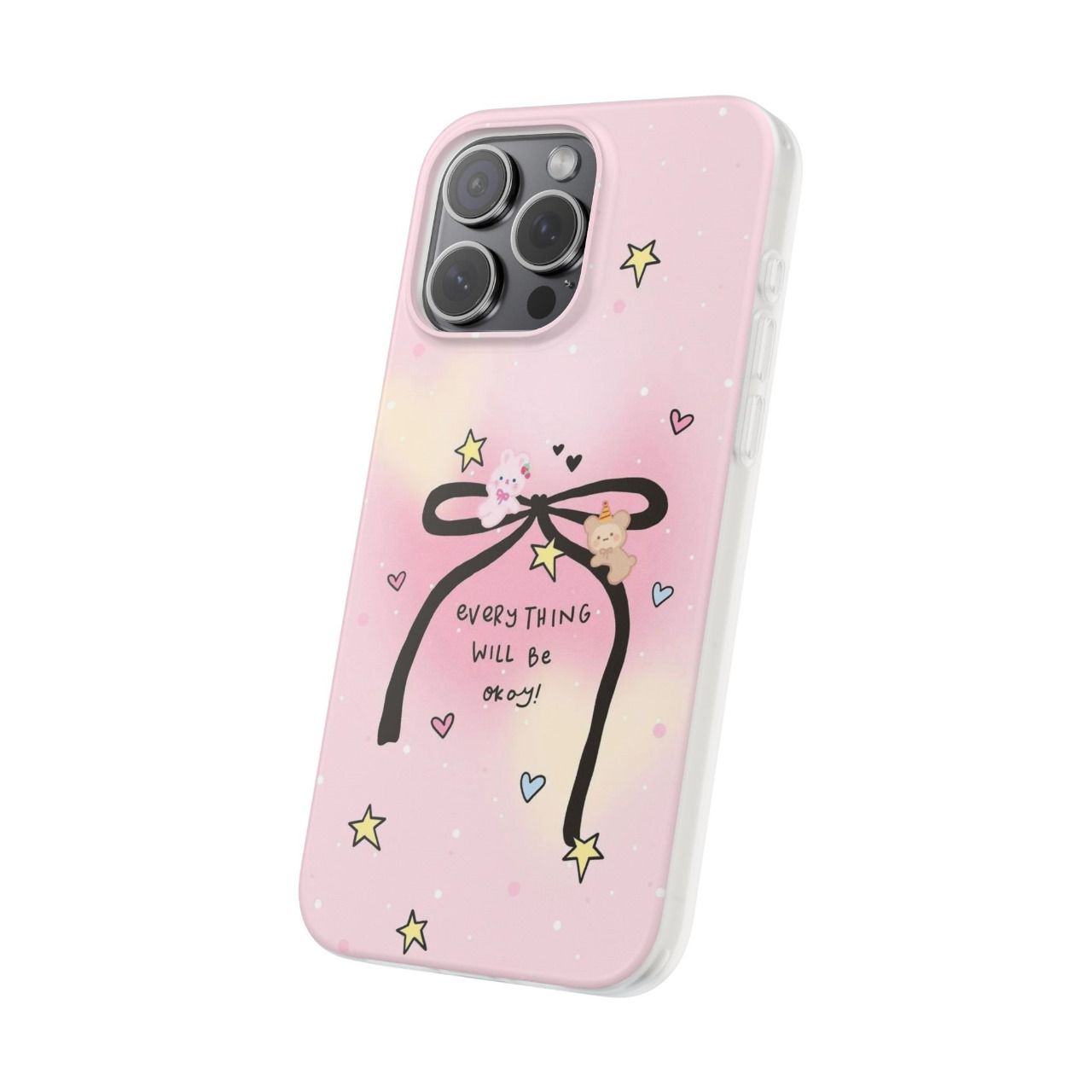 Pink Patterned Custom Phone Case