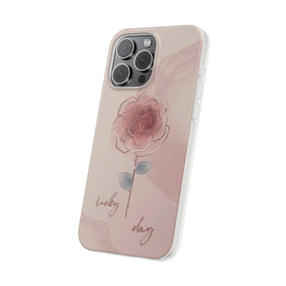 Flower Patterned Custom Phone Case