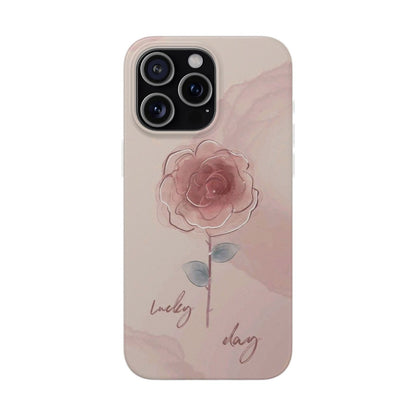 Flower Patterned Custom Phone Case