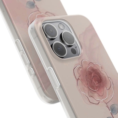 Flower Patterned Custom Phone Case