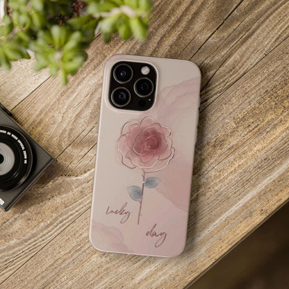 Flower Patterned Custom Phone Case