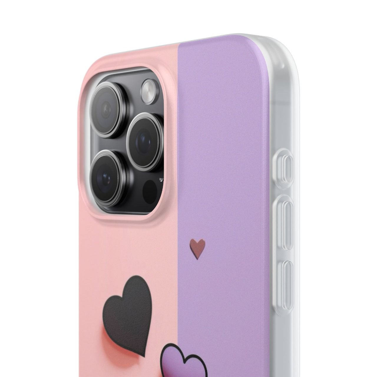 Heart Patterned Custom Phone Case