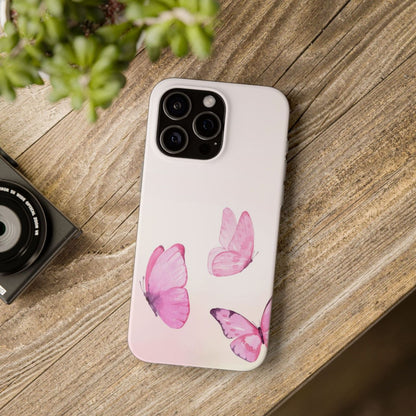 Butterfly Patterned Custom Phone Case