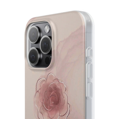 Flower Patterned Custom Phone Case