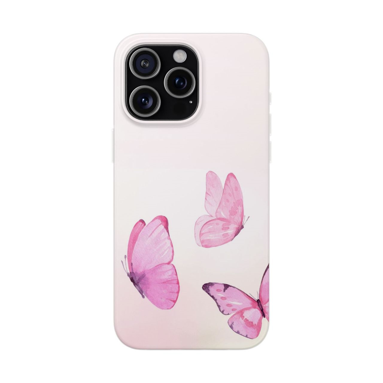 Butterfly Patterned Custom Phone Case