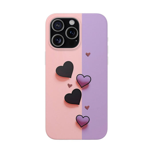 Heart Patterned Custom Phone Case