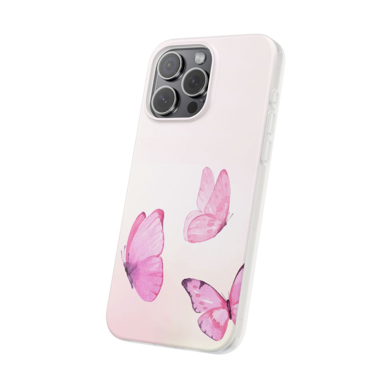 Butterfly Patterned Custom Phone Case