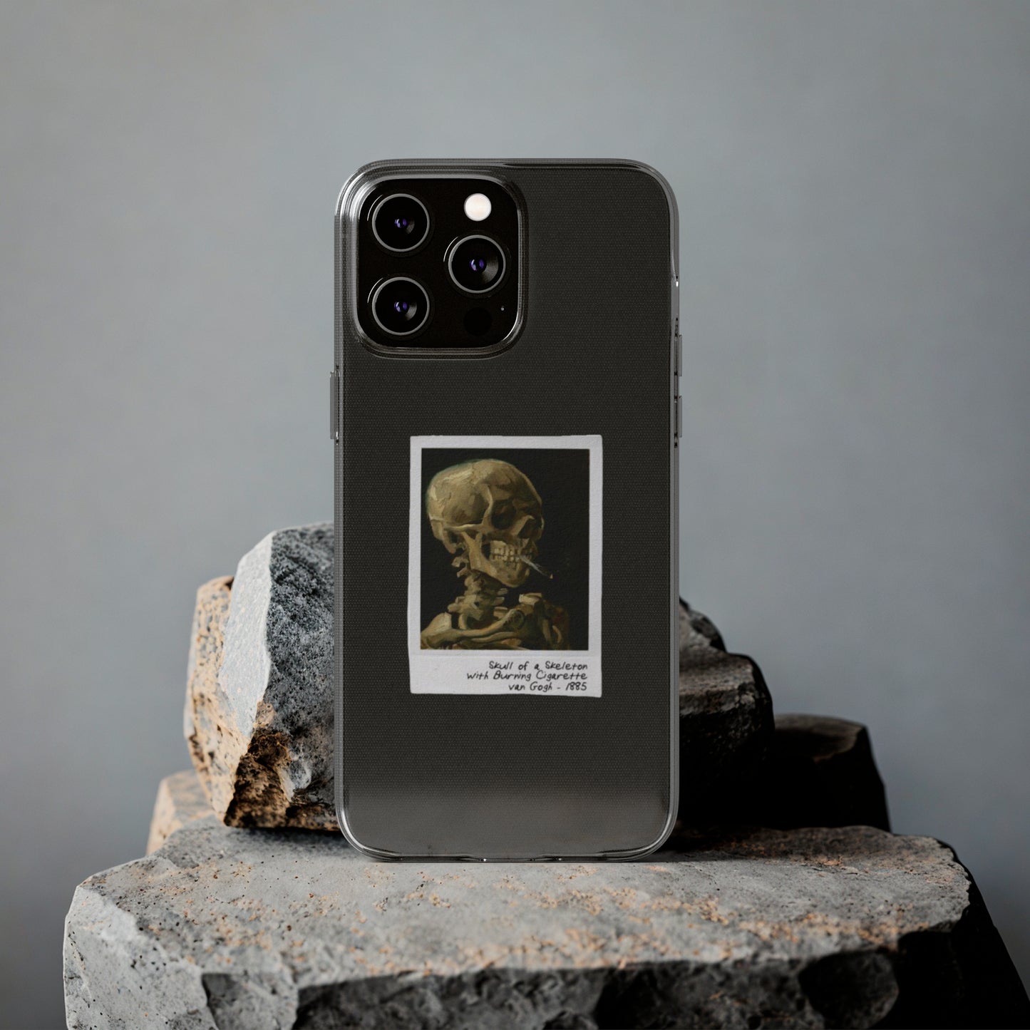 Skeleton Aesthetic Transparent PhoneCase