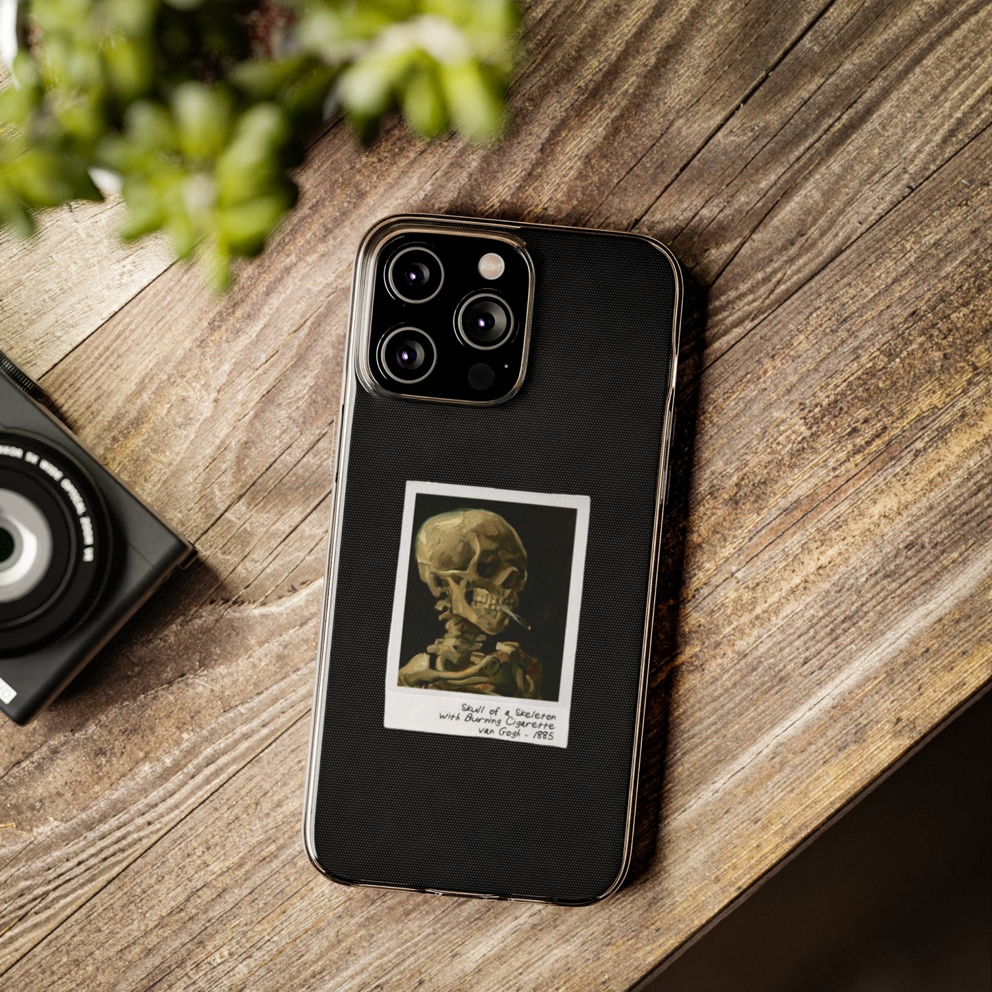 Skeleton Aesthetic Transparent PhoneCase