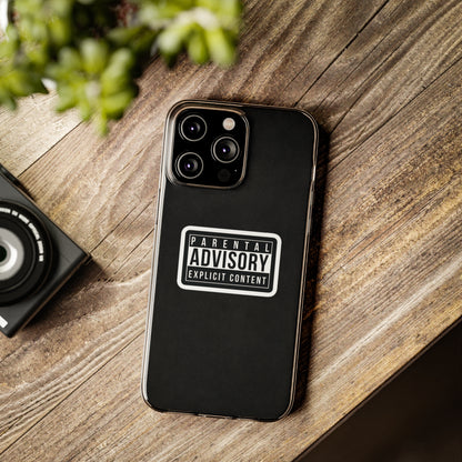 Parental Advisory Aesthetic Transparent PhoneCase