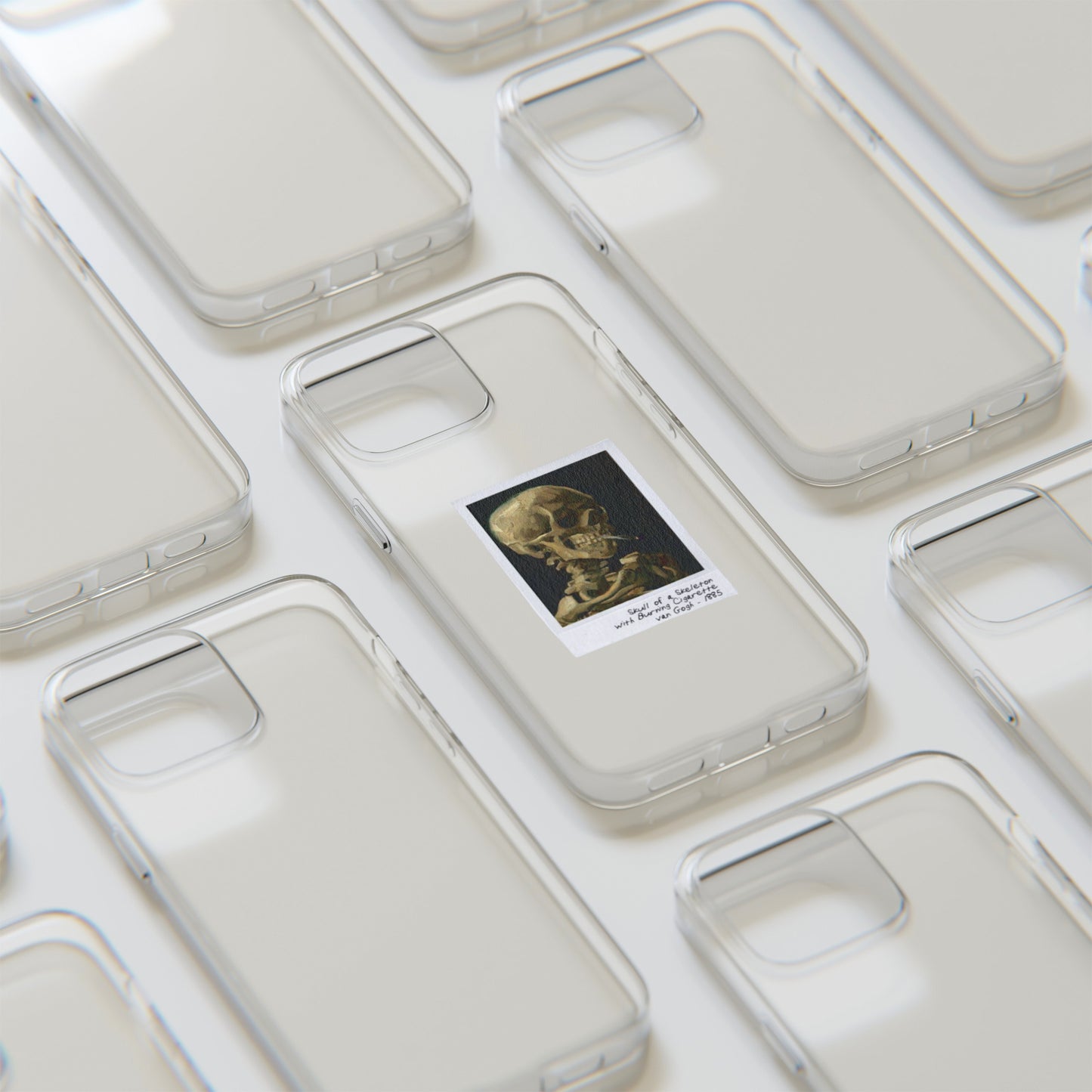 Skeleton Aesthetic Transparent PhoneCase