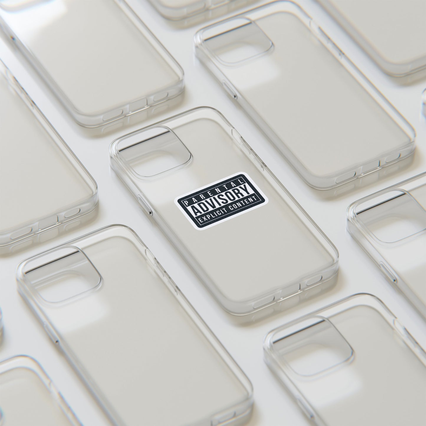 Parental Advisory Aesthetic Transparent PhoneCase