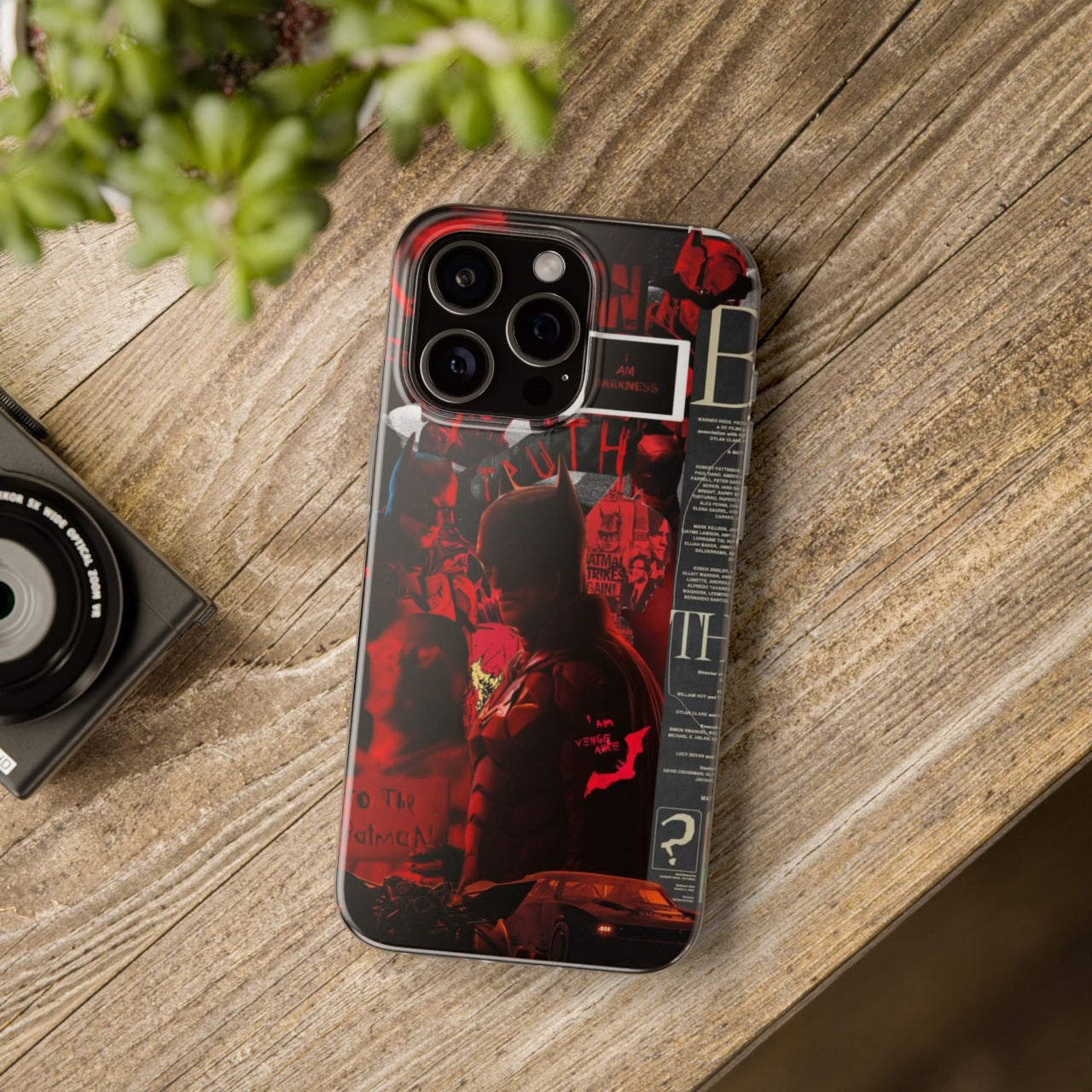 The Batman Custom Phone Case (Red B)