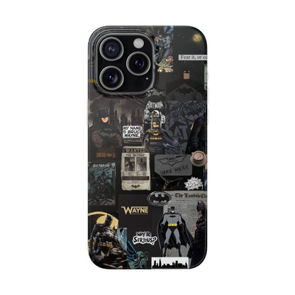 Batman Collage Custom Phone Case