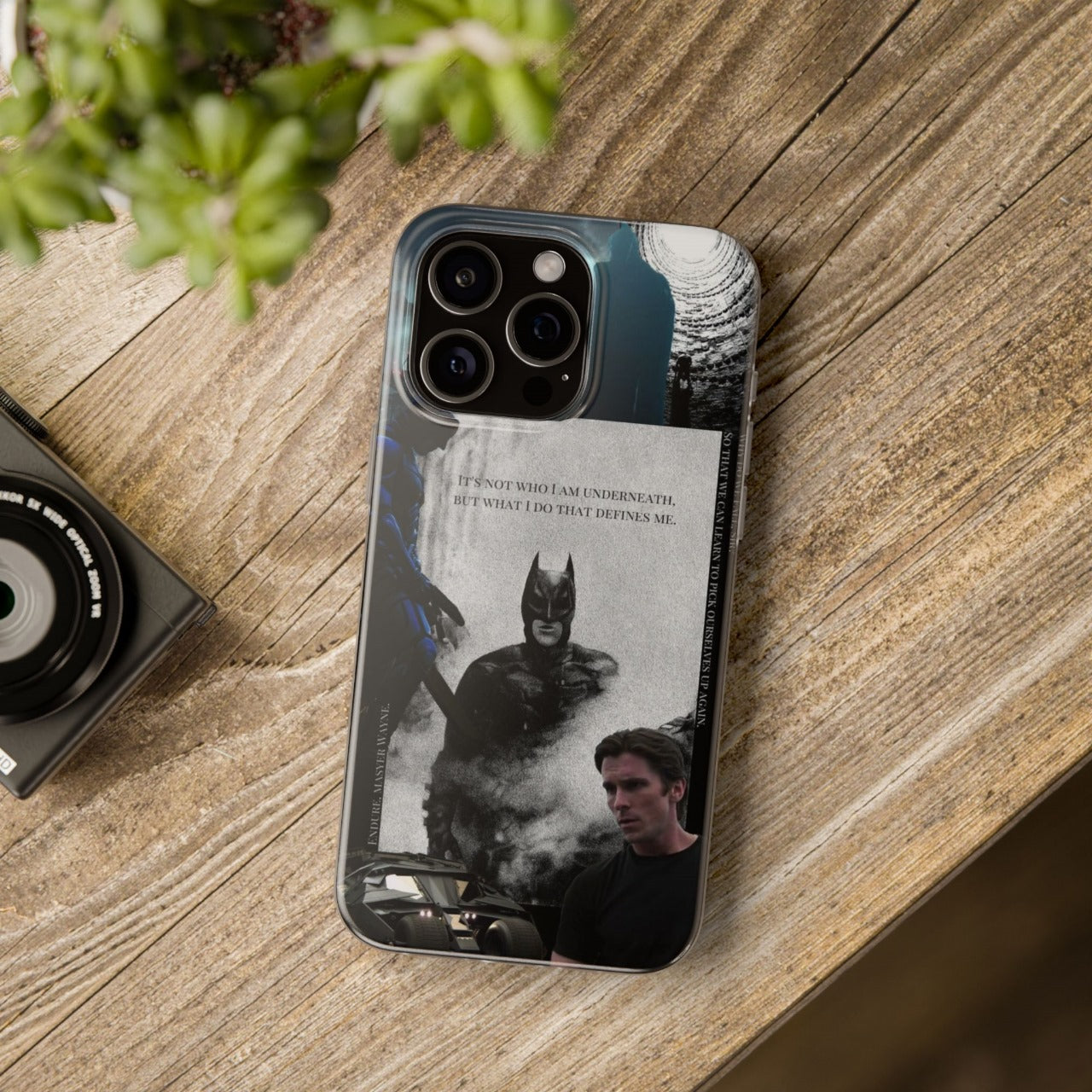 Christian Bale's Batman Custom Phone Case