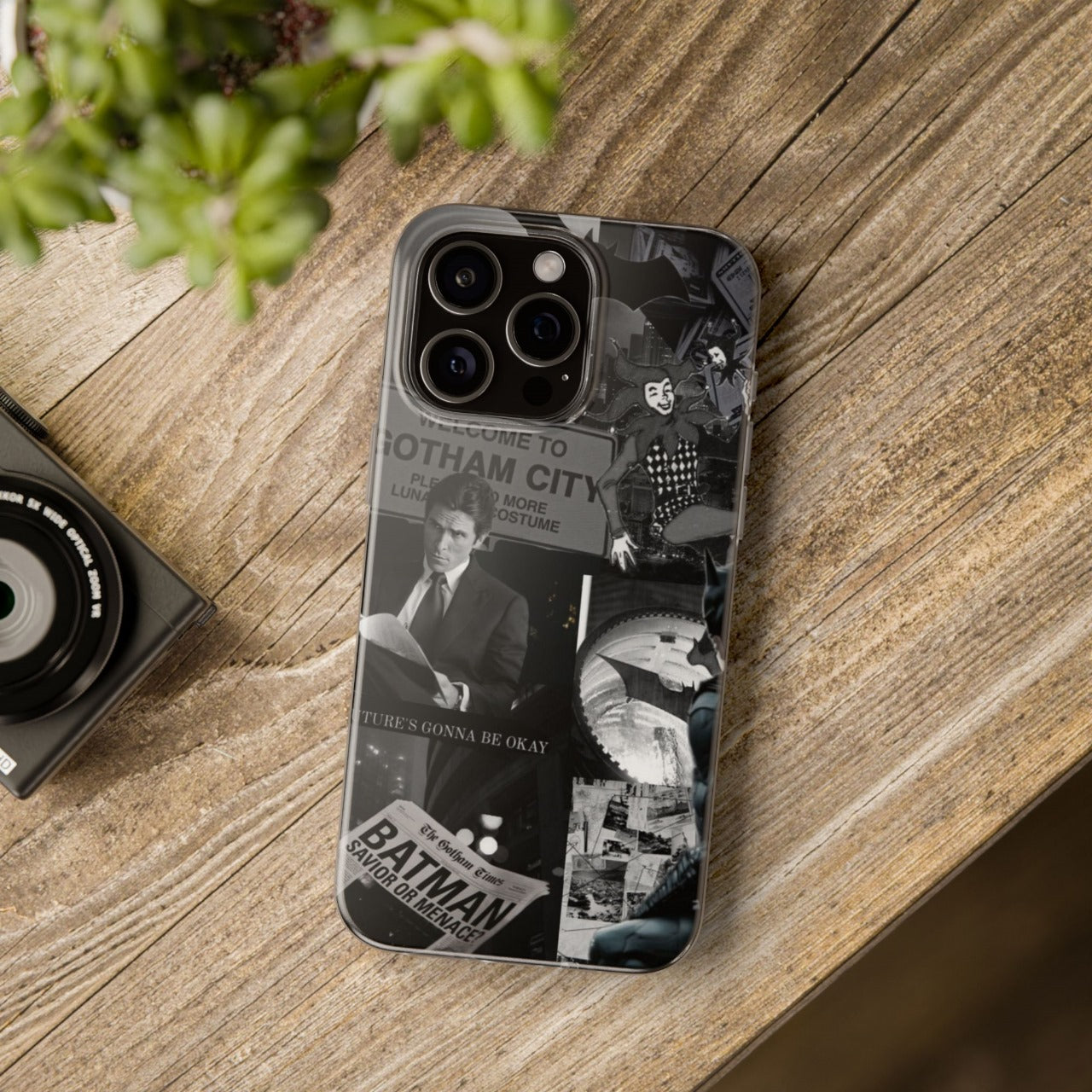 Christian Bale's Batman Custom Phone Case