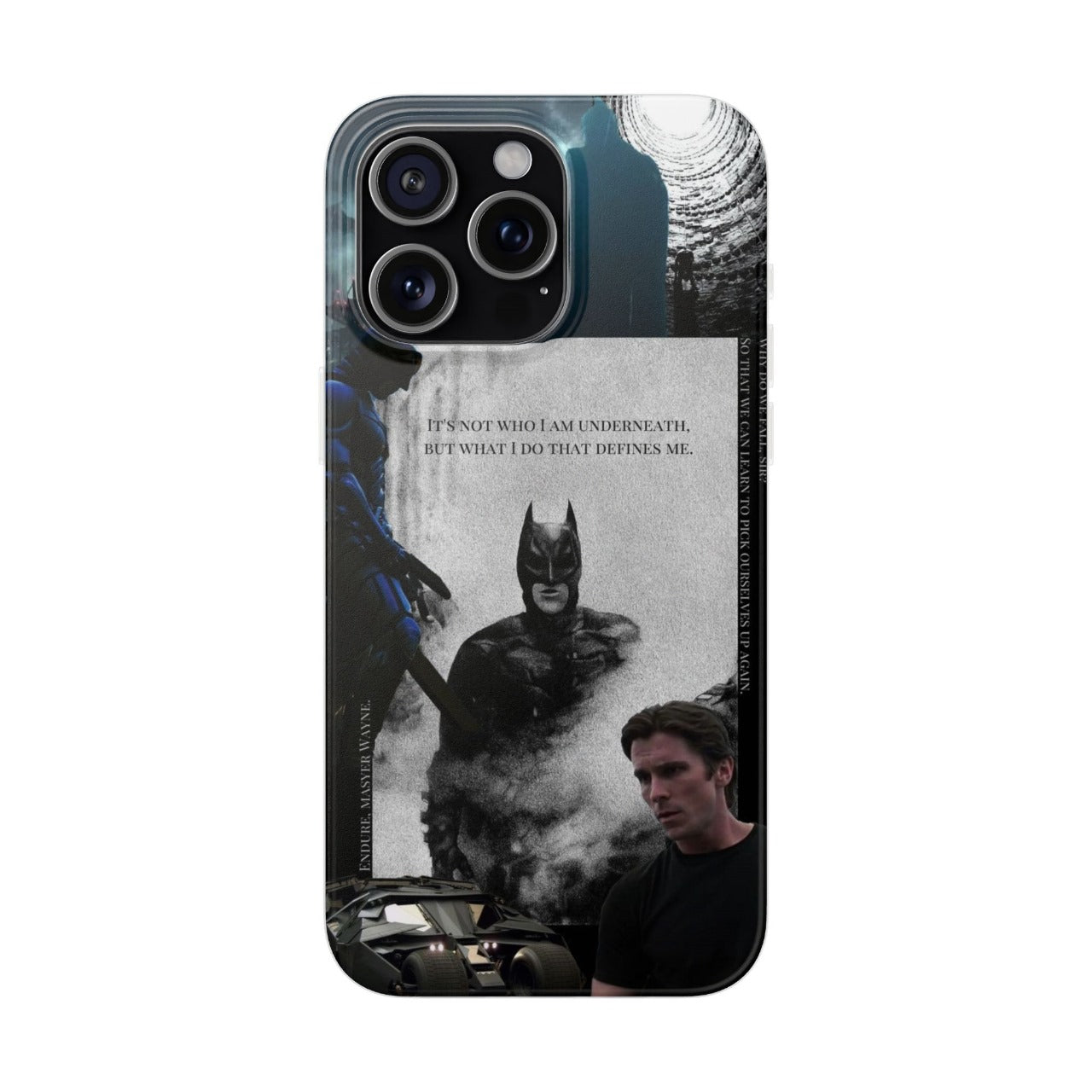 Christian Bale's Batman Custom Phone Case