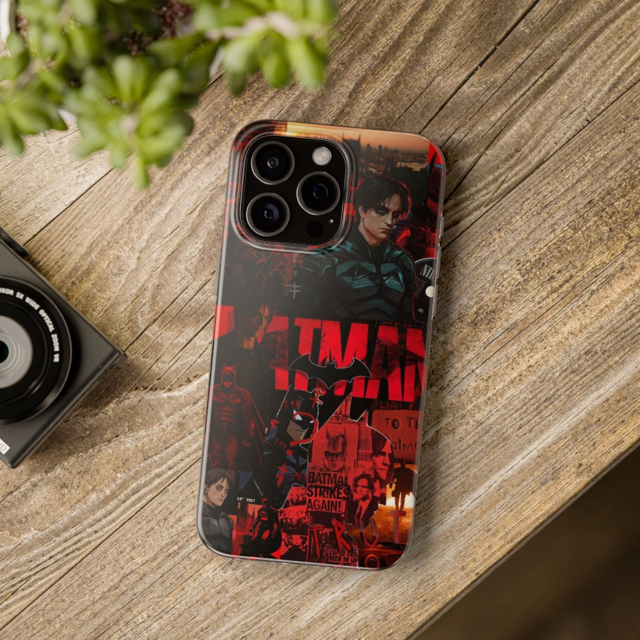 The Batman 2022 Animated Custom Phone Case